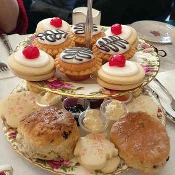 The Old Curiosity Tea Shop - Second platter - pastries. - Desserts Near Me - Markham, Ontario