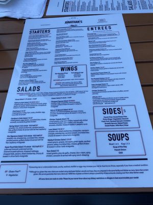 Menu photo 1 Jonathan's Grille East Ridge, TN Menu photo 1 Jonathan's Grille East Ridge, TN