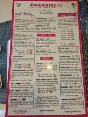 Menu photo 2 Margarita's Cafe Port Jefferson Station, NY Menu photo 2 Margarita's Cafe Port Jefferson Station, NY