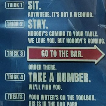 Good Boy - Instruction sign near the entrance - Dive Bars Near Me - San Diego, California Good Boy - Instruction sign near the entrance - Dive Bars Near Me - San Diego, California