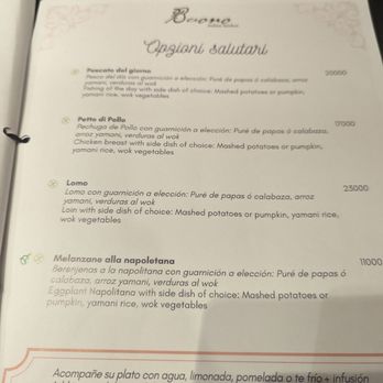 Buono - Menu - Italian Near Me - Buenos Aires, C