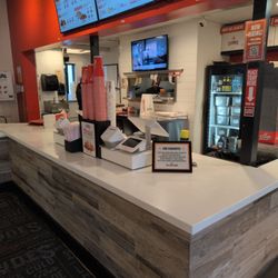 Clyde's Hot Chicken - The counter