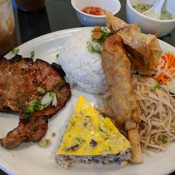 Com Tam Thien Hao - Pork chop com tam - Vietnamese Near Me - Westminster, California