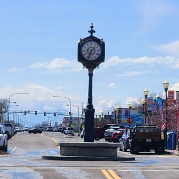 Tsunami Sushi - a clock in the middle of a street - Sushi Bars Near Me - Moses Lake, Washington Tsunami Sushi - a clock in the middle of a street - Sushi Bars Near Me - Moses Lake, Washington