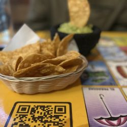 Molcajete Cocina Mexicana - Guacamole, chips & salsa trio