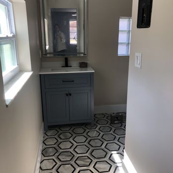 Top Notch Flooring Installers - Bathroom was gutted, love the new bathroom! - Flooring Near Me Top Notch Flooring Installers - Bathroom was gutted, love the new bathroom! - Flooring Near Me