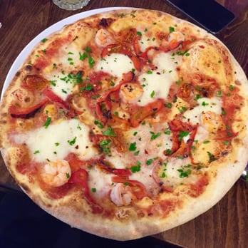 Zizzi - King prawn pizza, hot n fast! - Pizza Near Me - Glasgow, GLG