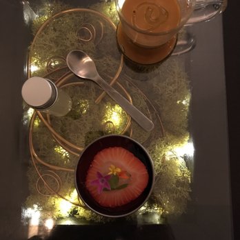 Goosefoot - Foie gras, melon gaspacho, tea - New American Near Me - Chicago, Illinois