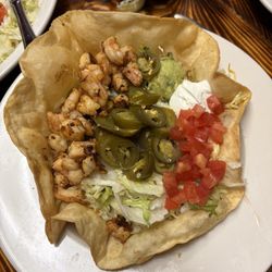 mi cocina mexicana - Shrimp taco salad