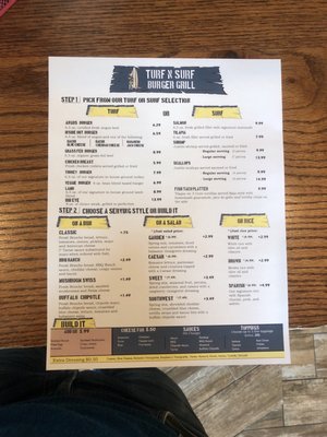 Menu photo 7 Turf' N Surf Burger Grill Warren, NJ Menu photo 7 Turf' N Surf Burger Grill Warren, NJ