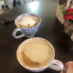Swede's Cafe - Mocha Latte and Honey Latte