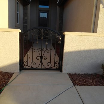 Alex Wrought Iron - Just installed Dec 2017 and happy - Fences & Gates Near Me - Bakersfield, California
