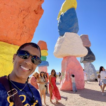 Seven Magic Mountains - Public Art Near Me - Las Vegas, Nevada Seven Magic Mountains - Public Art Near Me - Las Vegas, Nevada