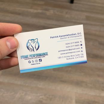 Prime Performance Chiropractic & Wellness Clinic - Chiropractors Near Me - Glendale, California