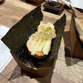Matsunori Handroll Bar - Ankimo jelly - Japanese Near Me - Boston, Massachusetts Matsunori Handroll Bar - Ankimo jelly - Japanese Near Me - Boston, Massachusetts