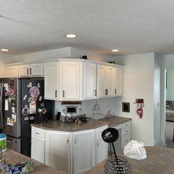 Cool Blends Painting - Kitchen cabinets