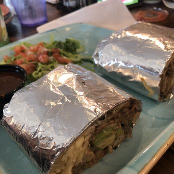 Papi's Tacos - Mission Style Burrito - Shrimp added. Do you see shrimp? There should be more. - Mexican Near Me - Ocean City, Maryland Papi's Tacos - Mission Style Burrito - Shrimp added. Do you see shrimp? There should be more. - Mexican Near Me - Ocean City, Maryland