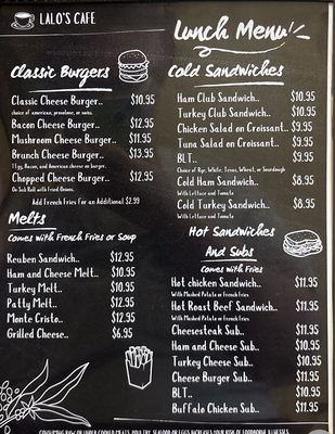 Menu photo 6 Lalo's Cafe Lemoyne, PA