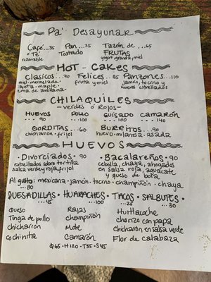 Menu photo 7 La Piña Bacalar, ROO