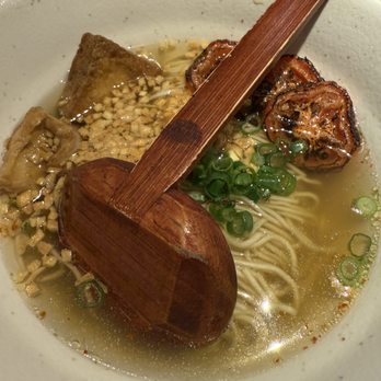 DOMU - Dr. Phillips - The best part of the vegan ramen was the cute wooden spoon. - Ramen Near Me - Orlando, Florida DOMU - Dr. Phillips - The best part of the vegan ramen was the cute wooden spoon. - Ramen Near Me - Orlando, Florida