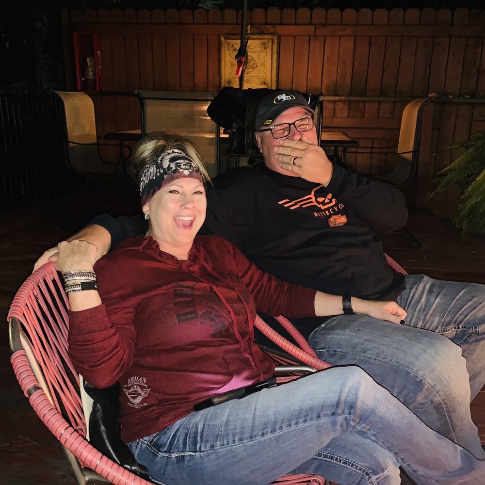 Brydan Suites - Our beautiful friends that made our trip so much fun in the back hangout area!!! - Hotels Near Me - Eureka Springs, Arkansas