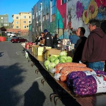 Arriba Juntos - Volunteers stand ready to distribute food. (photo courtesy of Robbi S) - Community Service/Non-Profit Near Me - San Francisco, California Arriba Juntos - Volunteers stand ready to distribute food. (photo courtesy of Robbi S) - Community Service/Non-Profit Near Me - San Francisco, California