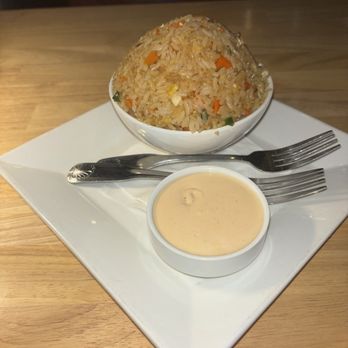 Sushi Sake Winter Park - Friend rice with yum yum sauce - Sushi Bars Near Me - Winter Park, Florida