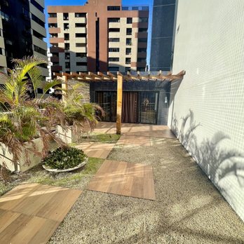 Hotel Village - Veranda for room 212, no furniture. - Hotels Near Me - João Pessoa, PB
