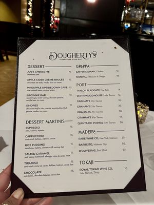 Menu photo 7 Dougherty's Steakhouse & Raw Bar Atlantic City, NJ Menu photo 7 Dougherty's Steakhouse & Raw Bar Atlantic City, NJ