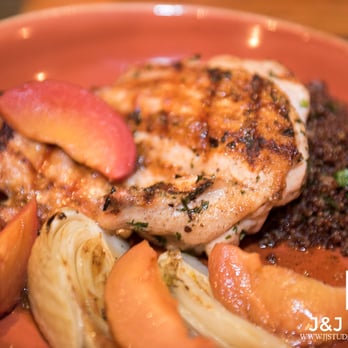 Mediterra Restaurant - Griggstown Farm Za 'atar Spiced Chicken: organic red quinoa, roasted fennel & plums. - Italian Near Me - Princeton, New Jersey Mediterra Restaurant - Griggstown Farm Za 'atar Spiced Chicken: organic red quinoa, roasted fennel & plums. - Italian Near Me - Princeton, New Jersey