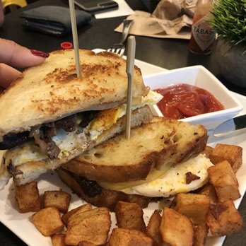 Delights - Steak and egg sandwich. - Delis Near Me - Las Vegas, Nevada