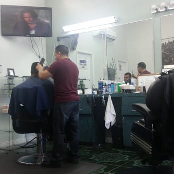 Mr. Trimms Barber Shop - Benji cutting it up.. nice shop looks good sad clean.. stop by to get faded or tapered - Barbers Near Me - Los Angeles, California Mr. Trimms Barber Shop - Benji cutting it up.. nice shop looks good sad clean.. stop by to get faded or tapered - Barbers Near Me - Los Angeles, California