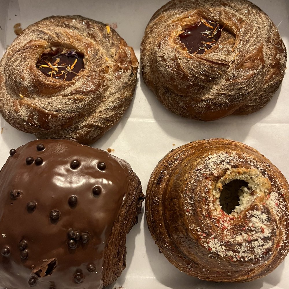 Two Seven Two - My selection Triple chocolate brioche, cacio de pepe brioche, Strawberry five spice croissant - Bakeries Near Me - Cincinnati, Ohio Two Seven Two - My selection Triple chocolate brioche, cacio de pepe brioche, Strawberry five spice croissant - Bakeries Near Me - Cincinnati, Ohio