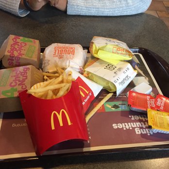 McDonald's - a tray full of food - Fast Food Near Me - Lamar, Pennsylvania