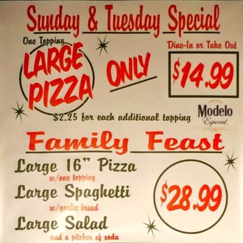 Rio's Pizza - Specials - Pizza Near Me - Montebello, California Rio's Pizza - Specials - Pizza Near Me - Montebello, California