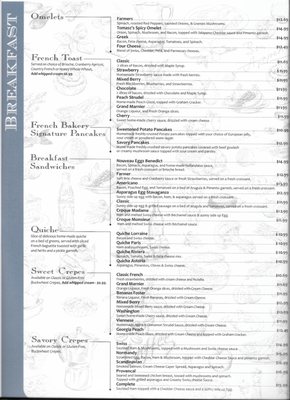 Menu photo 8 French Bakery Hilton Head Island, SC