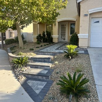Results Landscape Services - Front after - Lawn Services Near Me -  Las Vegas, Nevada
