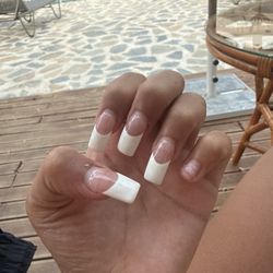 Majestic Nail Studio - One week after get a fresh full acrylic set . absolutely terrible.