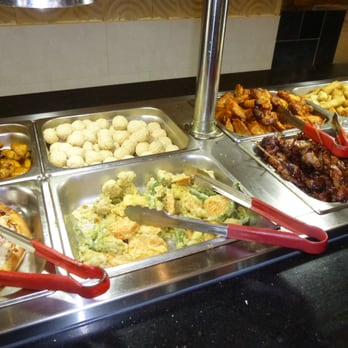 Buffet Star - Tempura sweet potatoes, mushroom, green bean and carrots - Chinese Near Me - Redlands, California