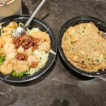 Nomad Asian Bistro - Honey Walnit Shrimp and House Fried Rice - Chinese Near Me - Long Beach, California Nomad Asian Bistro - Honey Walnit Shrimp and House Fried Rice - Chinese Near Me - Long Beach, California