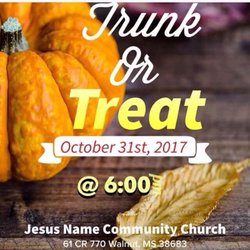 Jesus Name Community Church - Public welcome to bring family very safe environment.
