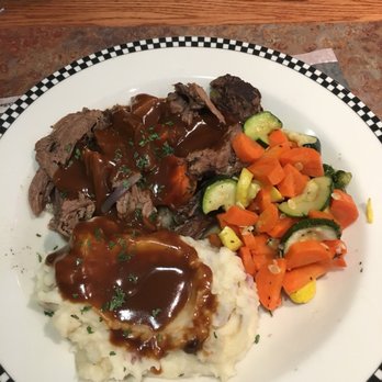 Black Bear Diner - Slow-cooked Pot Roast is sooo good!! - Diners Near Me - Colma, California