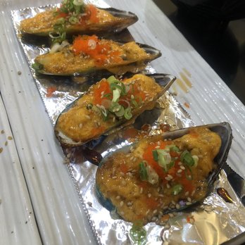 Sushi Spot - Baked mussels - Japanese Near Me - Aiea, Hawaii Sushi Spot - Baked mussels - Japanese Near Me - Aiea, Hawaii
