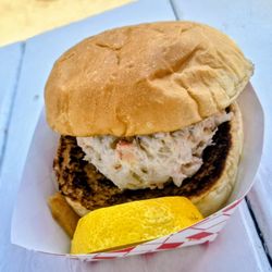 8-7-26. Crab meat sandwich. As far as I'm concerned, this is the best item on their menu.