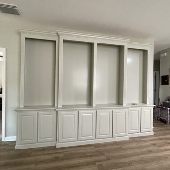 The Paint Solution - Beautifully painted bookcases - Painters Near Me