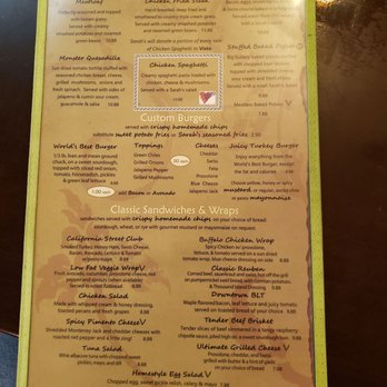Sarah’s On the Square - Menu - American Near Me - Gainesville, Texas Sarah’s On the Square - Menu - American Near Me - Gainesville, Texas