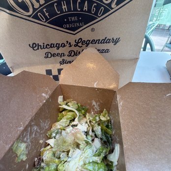 Gino's East - Magnificent Mile - Green house salad - Pizza Near Me - Chicago, Illinois Gino's East - Magnificent Mile - Green house salad - Pizza Near Me - Chicago, Illinois