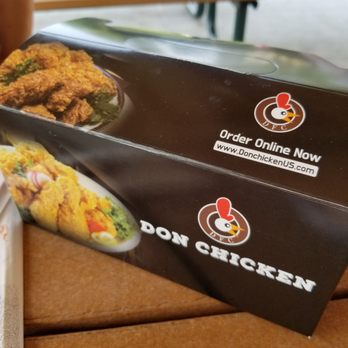 Don Chicken - To go box - Chicken Wings Near Me - Palisades Park, New Jersey