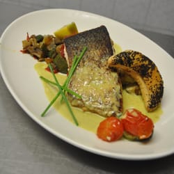 Restaurant de La Terrasse Fleurie - Pavé de saumon