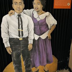 Emmett Till Historic Intrepid Center - Emmet and Mamie (his mother)